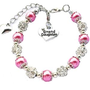 2 piece Granddaughter charm bracelets